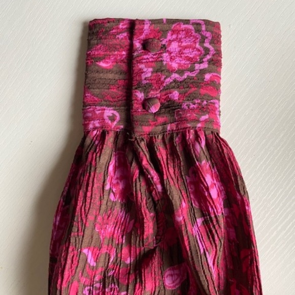 Sam Edelman Ramsey V-Neck Floral Maxi Dress Size Large - Picture 10 of 15